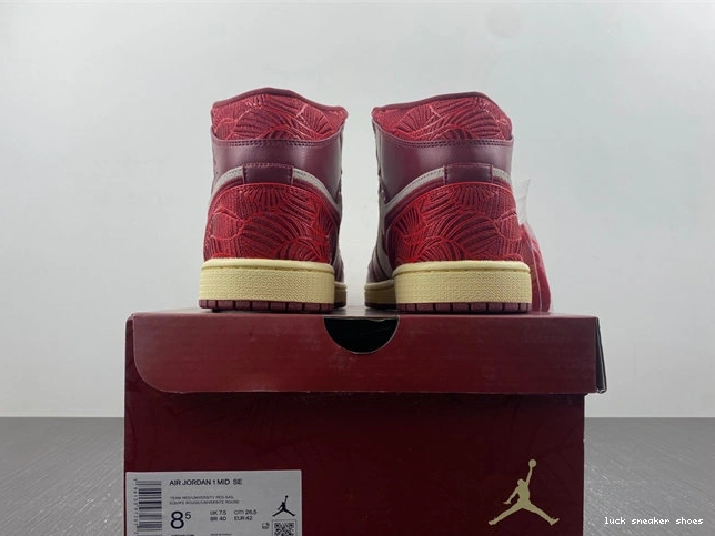 Cheap LUCY Leaf 1 Jordan Effortless DZ2820- Team 3684 Mid SE Tiki Red 1015